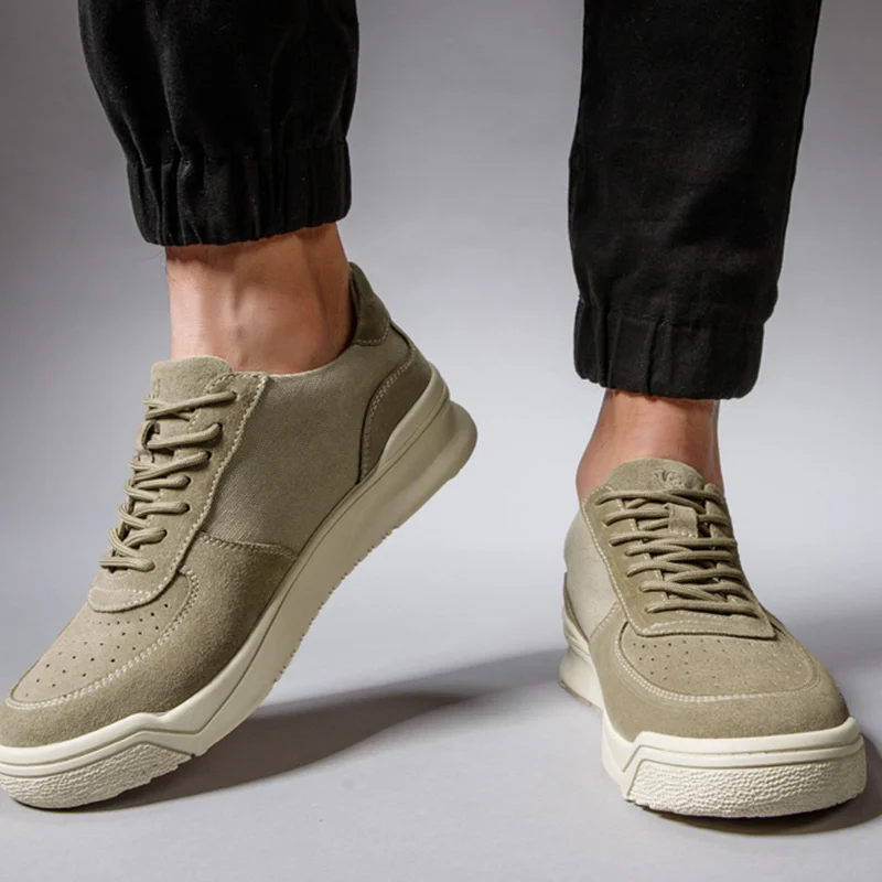 CAMEL New Men's Casual Shoes Genuine Leather Shoes Men Tooling Work Shoe Soothing Soft Shock Quality Male Footwear