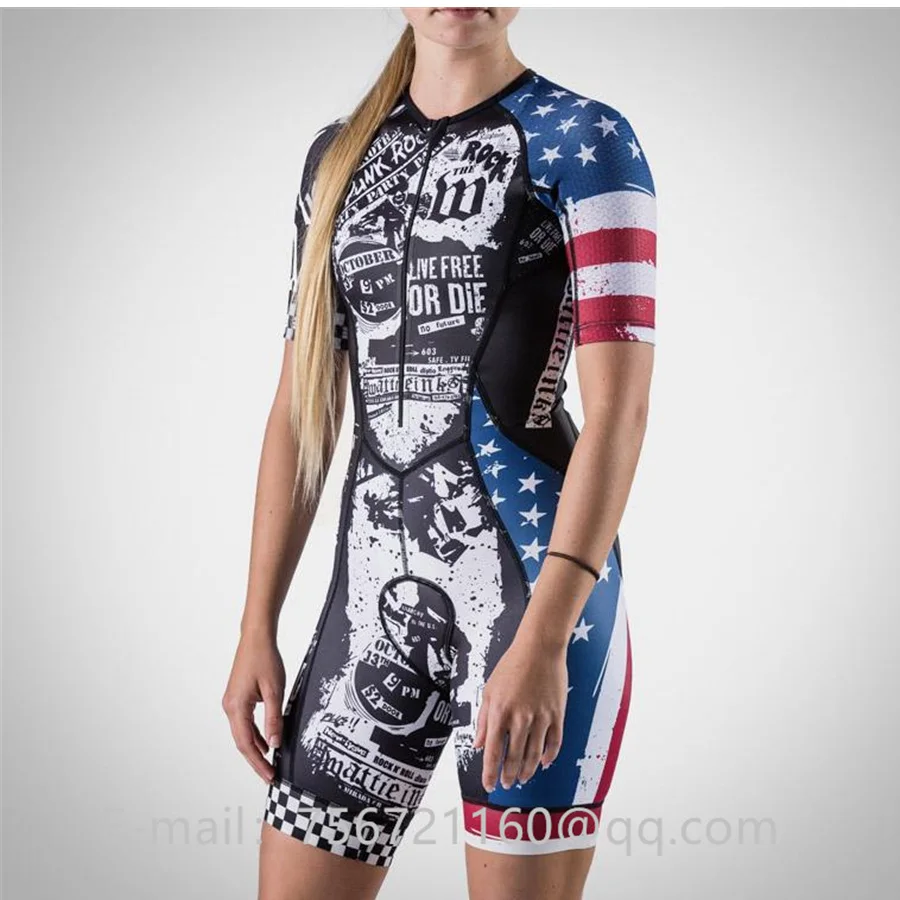 

2019 new wattieink quick-drying breathable triathlon ladies short-sleeved jumpsuit mountain bike bicycle service silicone shorts