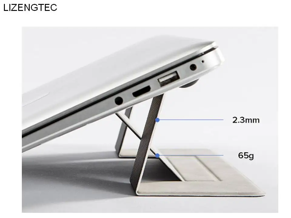 shipping lizengtec стелс подставка для ноутбука складной портативный подходит для ноутбука и планшета и Макс 15,6 дюймов