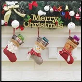 1pc-Christmas-Stocking-Plaid-Santa-Claus-Sock-Gift-Bag-Kids-Candy-Bag-Xmas-Noel-Decoration-Christmas