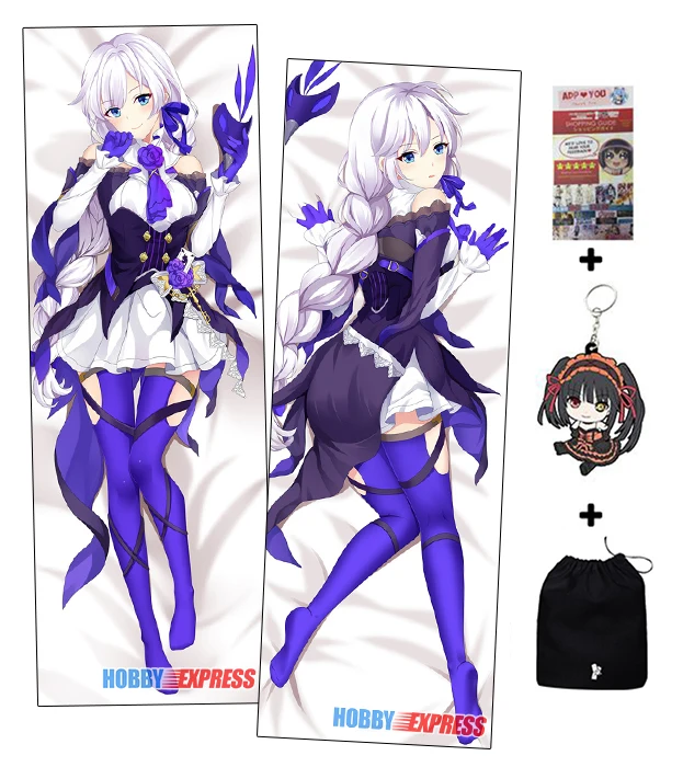 Hobby Express Dakimakura японская Otaku Waifu обнимающая наволочка для тела, наволочка для подушки, чехол для подушки, Kallen caslana Honkai Impact 3rd ADP810004