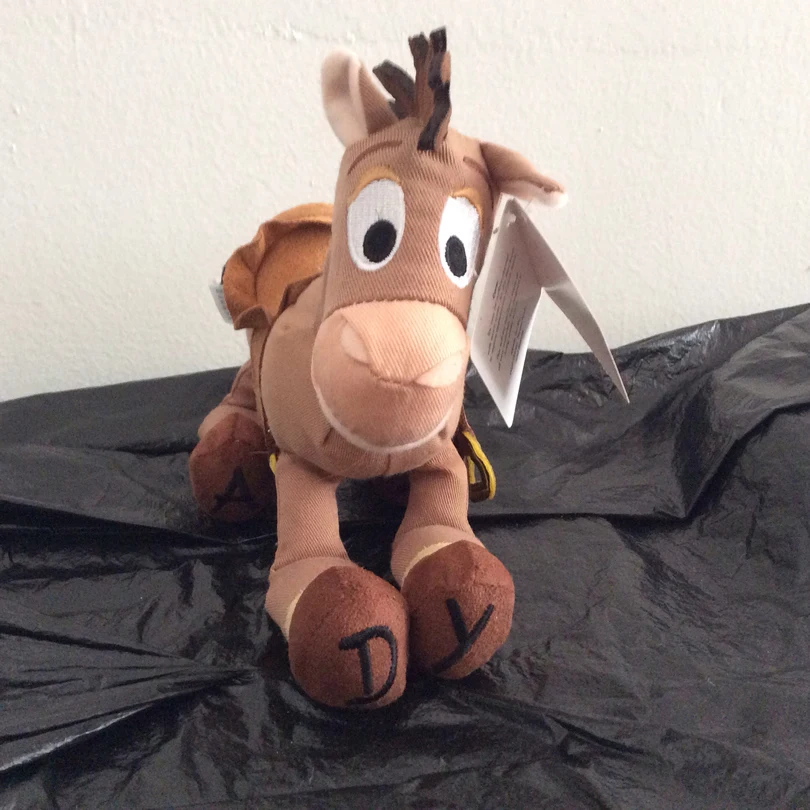 História de Pelúcia Bullseye a Figura Boneca para Presente das Crianças Frete Grátis Original Story Brinquedo Cavalo Macio Crianças 23cm 9 3 Brinquedos e hobbies