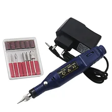 1set EU Plug Power Professionelle Elektrische Maniküre Maschine Nagel Bohrer Stift Pediküre Datei Polnischen Form Werkzeug Nagel Kunst Füße pflege