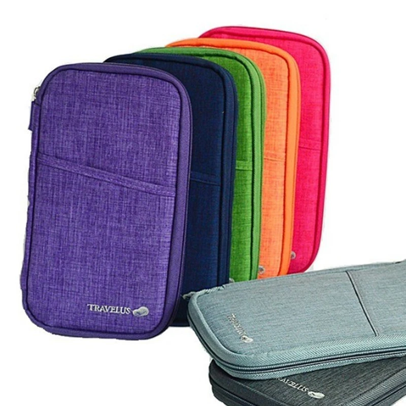 New Passport bag Multi function document bag travel card Wallet