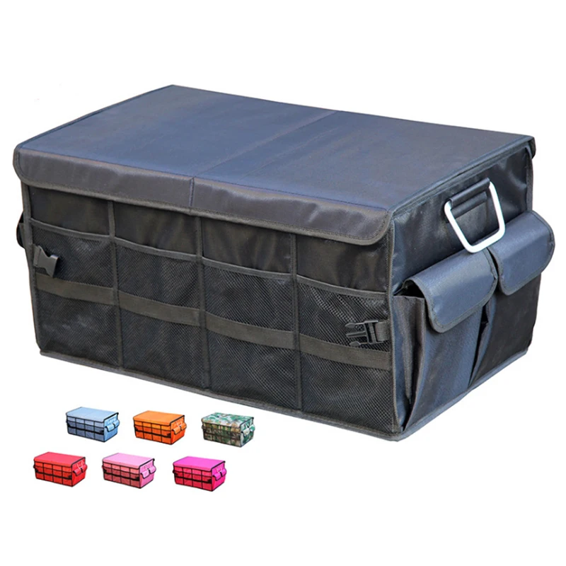 60x35x30 см большая автоматическая складная коробка для хранения, органайзер для багажника автомобиля, ткань Оксфорд, автомобильная задняя складная переносная сумка для хранения инструментов