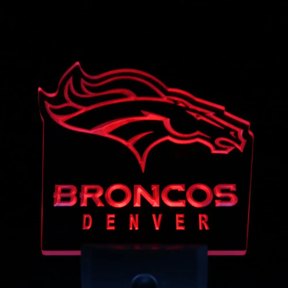 ws0053 denver broncos bar pub logo day night sensor led night light sign in plaques signs from home garden on aliexpresscom alibaba group