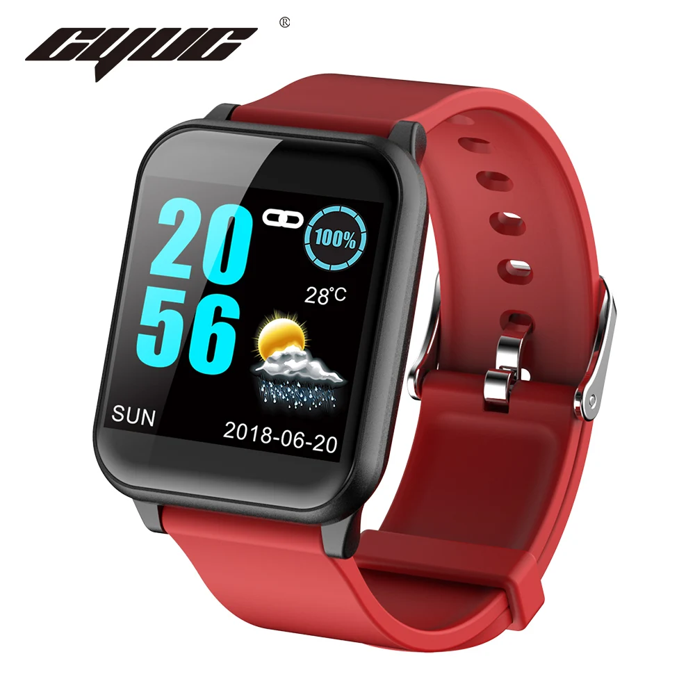 

CYUC Z02 IP67 Waterproof Smart watch Heart rate monitor Sport Tracker Smartwatch step,calories,distance monitor for IOS Android
