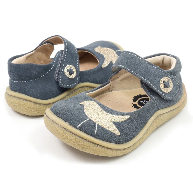 Tipsietoes niños descalzos 2018 bebé niño Mary Jane zapatos niñas PioPio de zapatillas de deporte de moda Niño Causal de cuero genuino - 1