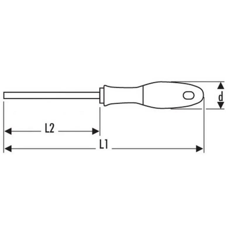 Эксперт E165479 Screwdrive механический самолет 3x75|Отвертка| |