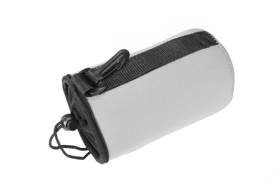 1 шт. серая мягкая Противоударная защита объектива камеры сумка чехол для Sony Nikon Canon фужи Олимпус серая сумка для объектива