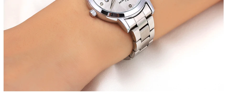 CHENXI, новинка, модные женские кварцевые часы с календарем и циферблатом, стальной ремешок для часов, наручные часы, Женская мода и повседневный подарок для влюбленных