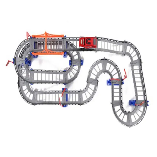 Rail Car Toy Big Multilayer Rail Kids Thomas Electric Train Track Toys