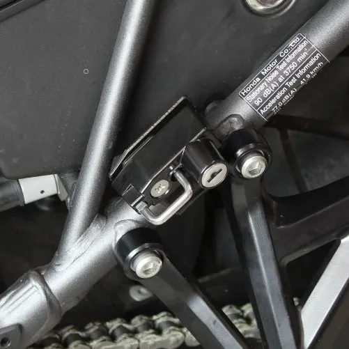 africa twin helmet lock