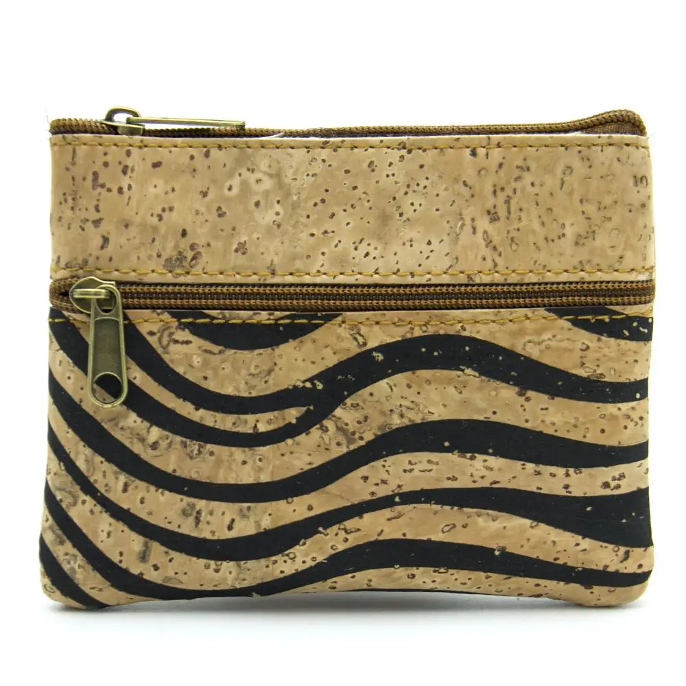 From PORTUGAL Natural cork handmade small vegan purse coin Cork wallet