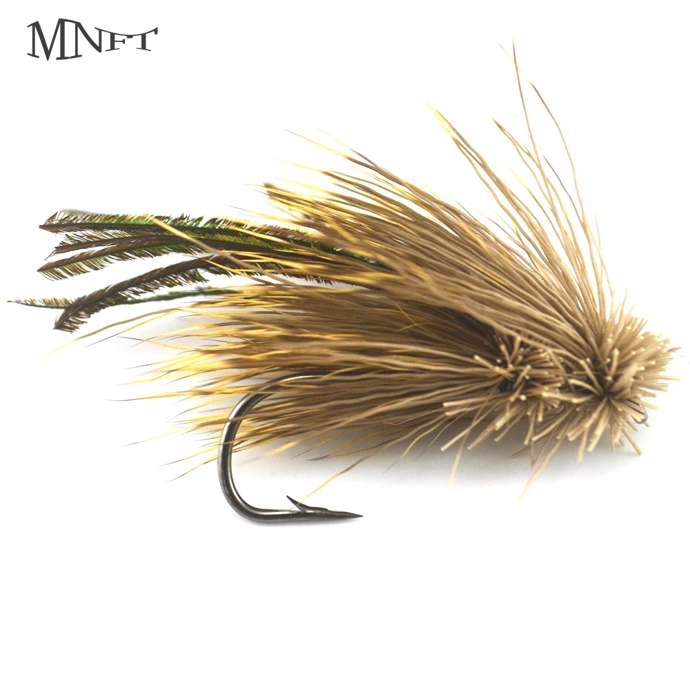MNFT 10 шт. 4 #/6 # серый Muddler Nyphm Fly Fishing Streamer мухи|fly fly|streamer fliesfishing flies |