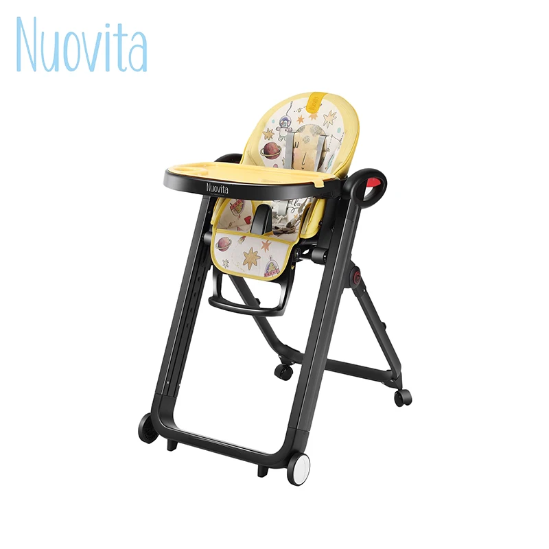 

Стульчик для кормления Nuovita Futuro Nero с принтом