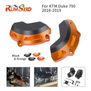 

For KTM Duke 790 Frame Sliders 2018 2019 Engine Guard Stator Case Cover Side Protector Crash Falling Protection CNC Aluminum