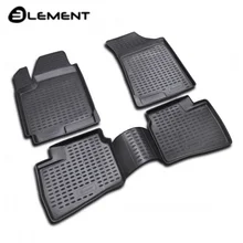 Для Hyundai Elantra HD 2007-2010 Коврики в салон 4 шт./компл. полиуретан Element NLC2021210H