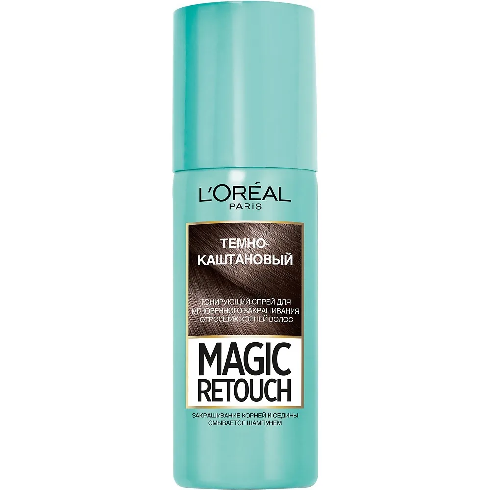 LOREAL MAGIC RETOUCH Тонирующий спрей 2 Темный Каштан | Красота и здоровье