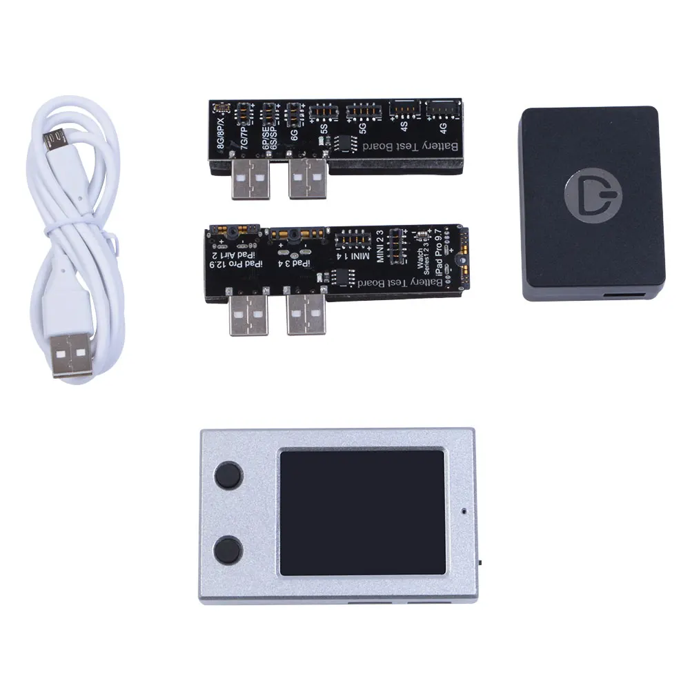 

2019 Newest Battery Tester for iPhone 4G/4S/5G/5S/SE/6 6S 7 8 Plus X/XS/XR/XS MAX/iPad mini 1/2/3/4/iPad 3/4/5/6 English Version