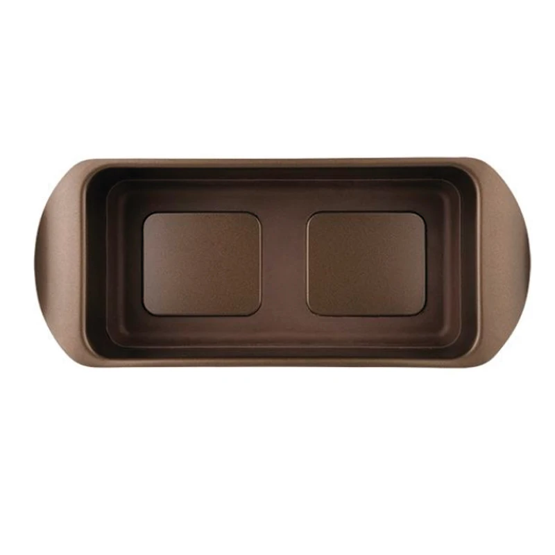 Форма для запекания Rondell MoccoLatte RDF 10x20 cm-441 (Углеродистая сталь и силикон, антипригарное покрытие, размер 100x200 мм, подходит для посудомоечной машины)
