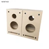 IWISTAO HIFI Labyrinth 2-way Empty Speaker Enclosure 4 Inch 1 Pair Subwoofer/Full Range Tremble Bookshelf 15mm MDF Board ► Photo 1/3