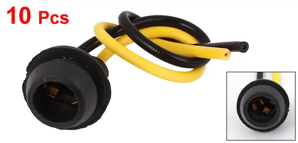 T10 Wedge Base Light Bulb Lamp Instrument Panel Dash Board Socket Plug Holder Extension Connector 4/8/10/20/30 Pcs