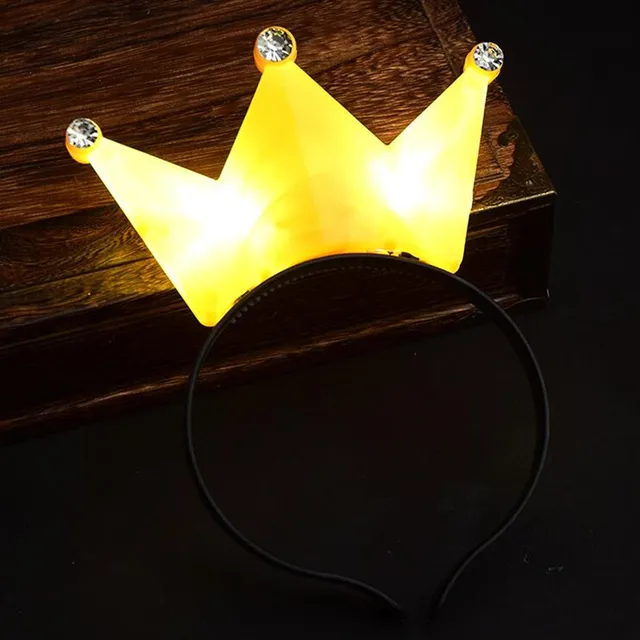 2018 New Colorful Princess Tiara Crown LED Flashing Headband Kids Adults Light Up hair Accessories Rave Glow Party Supplies