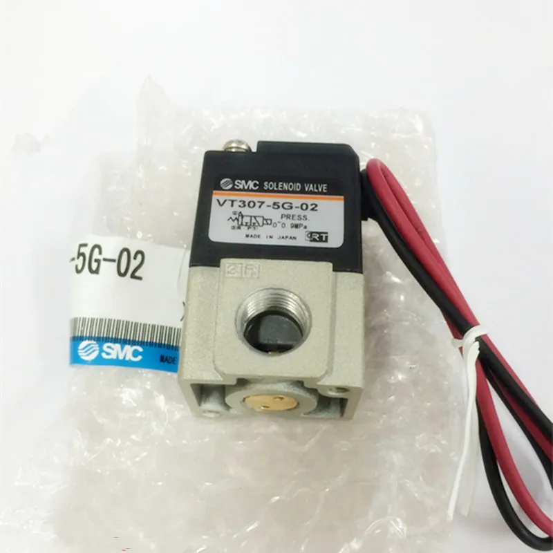 

3 way pneumatic High frequency solenoid valve 1/8" thread AC 220v /12V DC VT307 wire lead type