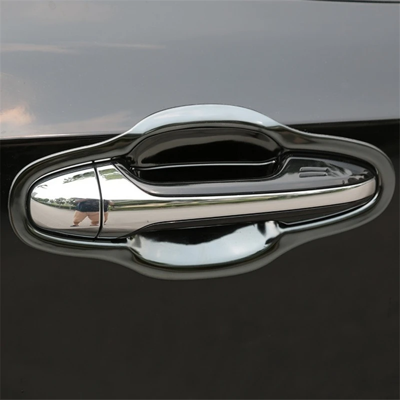 

Door Handle exterior Excent auto decorative car styling trim modification bright sequins 15 16 17 FOR Toyota Crown