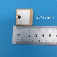 25*25 мм ультрачастотная rfid-бирка для керамический антиметаллические значки против пригорания бирки 5 шт./лот