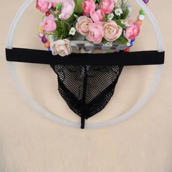 

MYTL Men Seductive Mesh Transparent G-string Underwear Black
