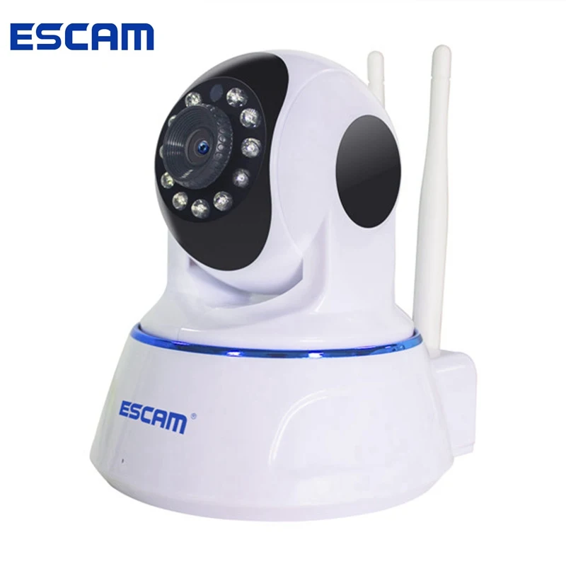 

Escam QF003 HD 1080P Mini WiFi IP Camera Pan&Tilt CCTV security Camera P2P IR Cut Two Way Audio Micro SD Card Slot Night vision