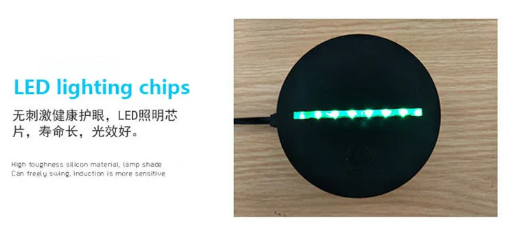 USB питание форма зуба 3D ночник светодиодный настольная лампа сенсорный металлический брелок для использования дома отель вечерние праздничные