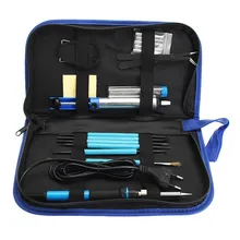 60 Вт термостат регулируемый Электрический паяльник сварочные инструменты набор ЕС/США вилка 220 В/110 В Новинка