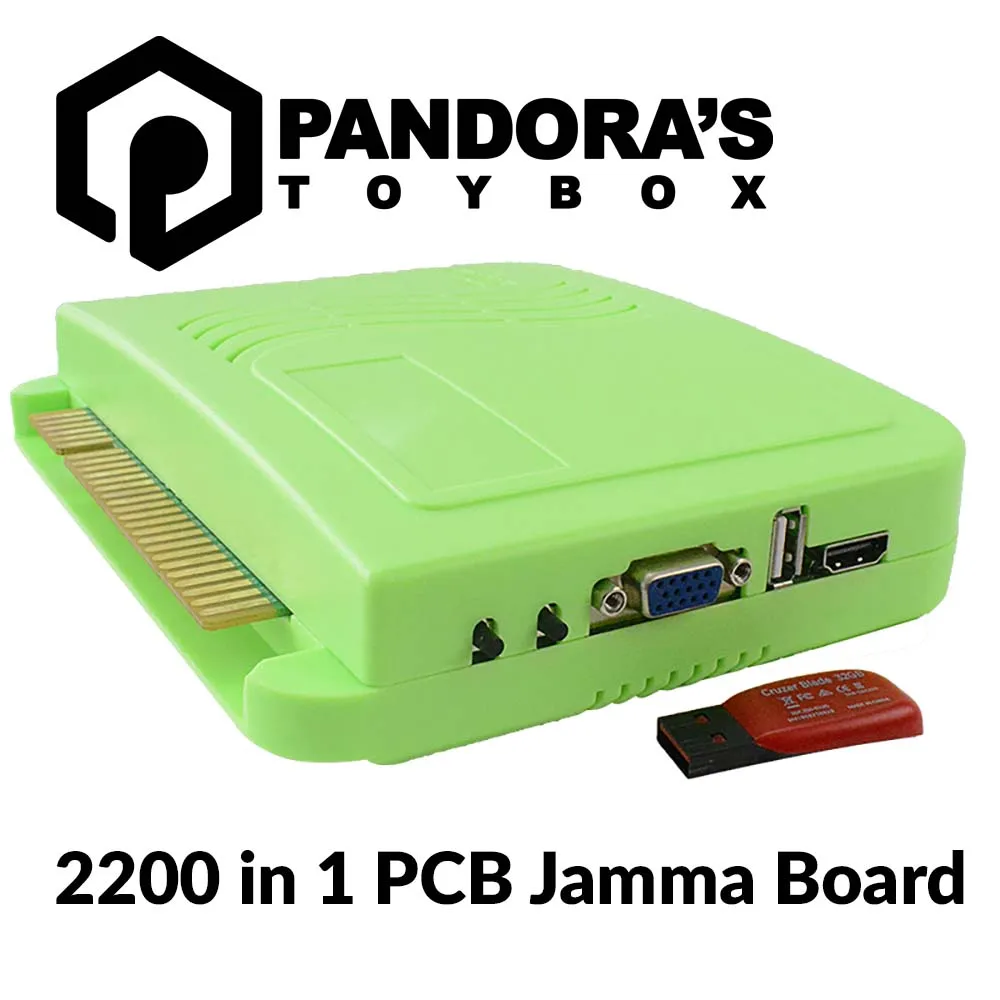 

3D pandora X arcade game PCB board support HDMI/VGA English 2200 in 1 Arcade game cartridges