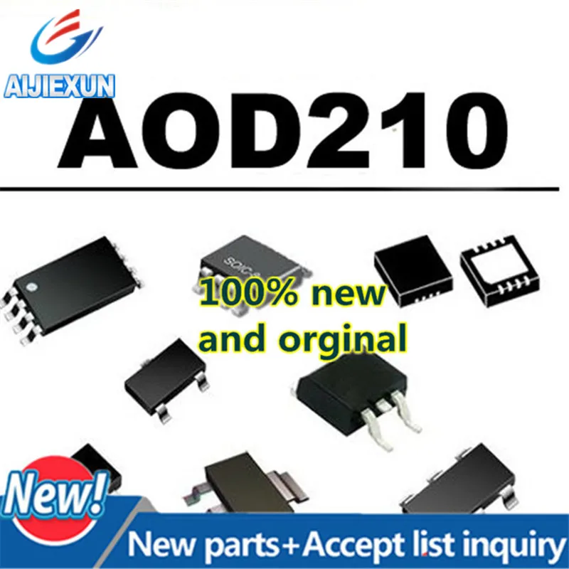 10 шт. 100% новый и оригинальный AOD210 D210 TO252 30V N-Channel MOSFET в наличии | Обустройство дома