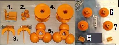 orange parts