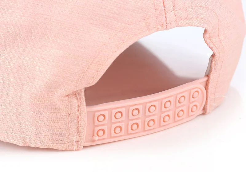 2019 Fashion Women Sun Hat Baseball Cap White Pink Summer Outdoor Sunscreen Caps Couple Men Iron Ring Hats