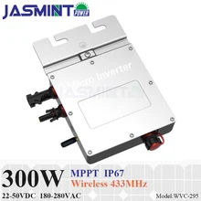 Hot selling!!300W grid tie micro inverter with communication function, 22-50VDC to 180-260VAC MPPT inverter for 300W solar panel