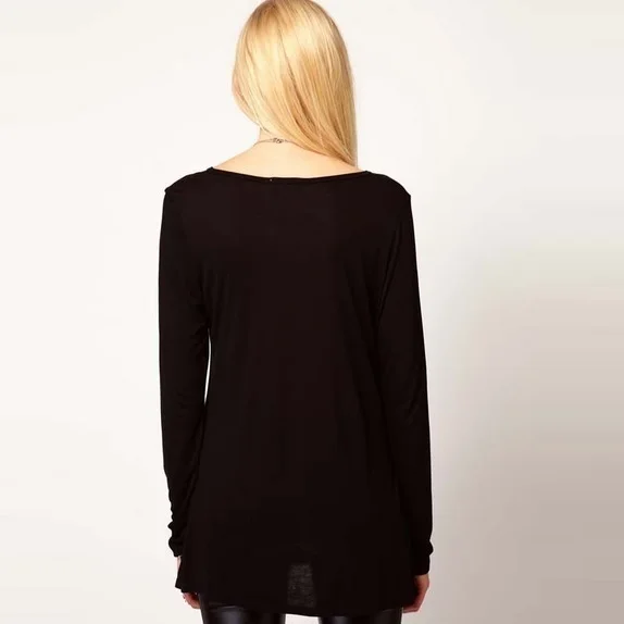 Soft Bamboo Fiber Blouse with Zipper Detail (2)