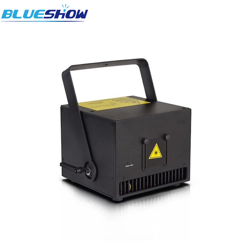 4 Вт RGB анимационная лазерная система освещения сцены аналоговый 30kpps сканер 4000