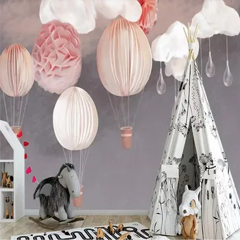 

Net red balloon background wall professional production mural factory wholesale wallpaper mural poster photo wall