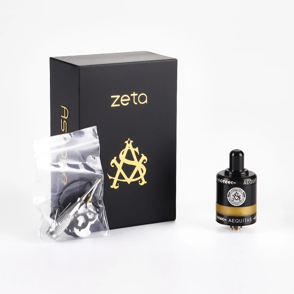 US $21 02 41% OFF|2 5ml Asvape Zeta MTL RTA Rebuildable Tank Atomizer with Postless Ceramic Deck & 1 2 1 5ohm Resistance E cig Vape MTL RTA Tank-in