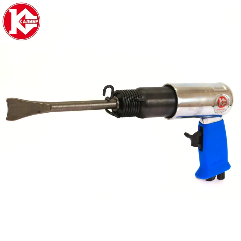 Kalibr PNZ-19/800 Pneumatic Shovel Air Chisel Pneumatic Pick Brake Pad Derusting Tools Pneumatic Air Shovel hammer hm 290a 250mm air hammer with 4 piece chisel air riveter hammer guns with adjustable speed pneumatic tools