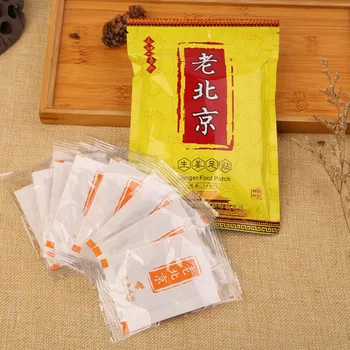 

50pcs Old Peking Prescription Improveing Metabolism Foot Patch Anti-inflammation Swelling Ginger Foot Care