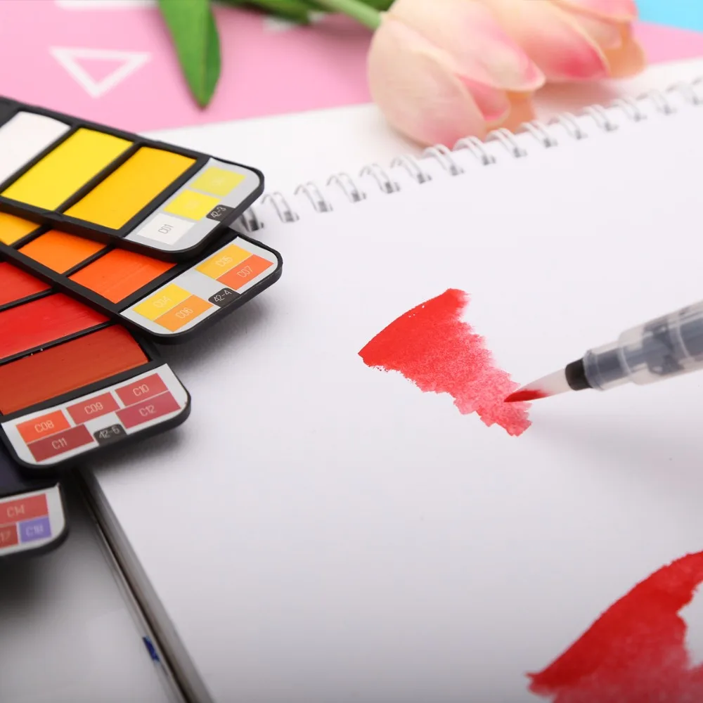 акварель материал. пастель сухая "panpastel". краски для рисования. палитра для масляных красок. рисование акварельными красками.