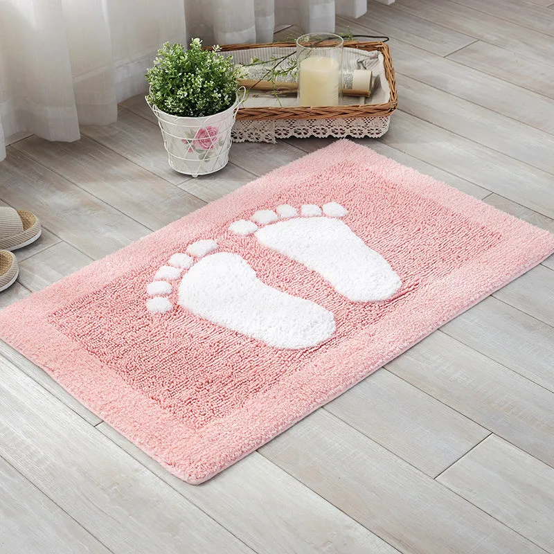 

Modern Simple Rug Anti-Skid Mat Chenille Carpet Footprint Mat Water Absorption Rug Floor Carpet Kitchen Floating Window Cotton
