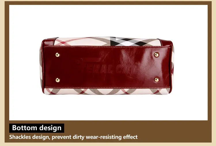 FERAL CAT 2017 Women Luxury Elegant Fashion Handbag Shoulder Bags Ladies Leather Handbags Female Messenger Bag85