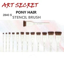 2840 S Высококачественная Лошадь волосы акриловая ручка краски, художественные принадлежности Акварельная артистическая Расчёска